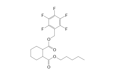 1,2-Cyclohexanedicarboxylic acid, pentafluorobenzyl pentyl ester