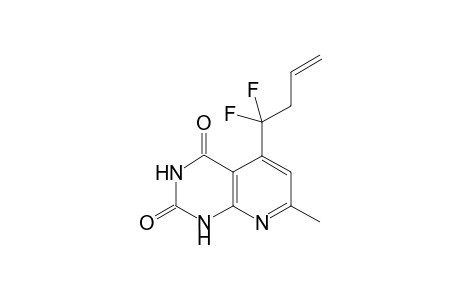 5-(1,1-Difluoro-but-3-enyl)-7-methyl-1H-pyrido[2,3-d]pyrimidine-2,4-dione