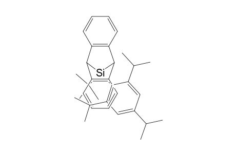 7-Tert-butyl-7-(2,4,6-triisopropylphenyl)-2,3,5,6-dibenzo-7-silanorbornadiene