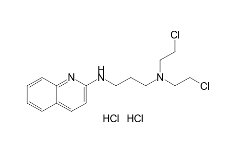 2-{3-[bis(2-chloroethyl)amino]propylamino}quinoline, dihydrochloride