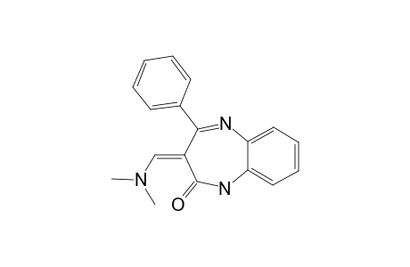 3-DIMETHYL-AMINOMETHYLENE-4-PHENYL-1,3-DIHYDRO-2H-1,5-BENZODIAZEPIN-2-ONE