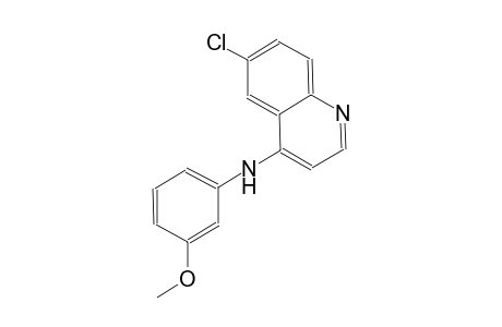 4-quinolinamine, 6-chloro-N-(3-methoxyphenyl)-