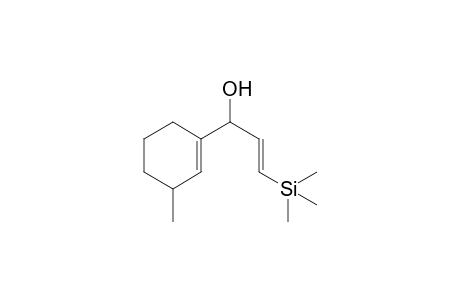 (E)-1-(3-Methyl-1-cyclohexenyl)-3-trimethylsilyl-2-propen-1-ol