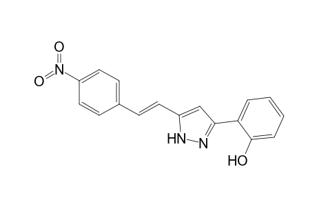 3-(2-Hydroxyphenyl)-5-(4-nitrostyryl)pyrazole