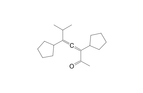 3,4-Heptadien-2-one, 3,5-dicyclopentyl-6-methyl-