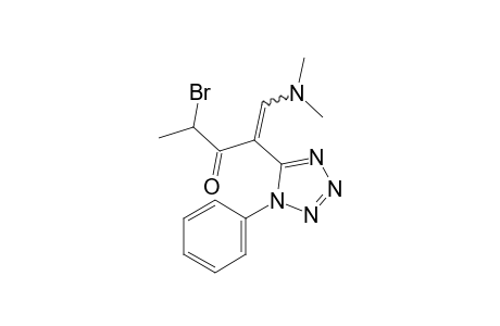 4-bromo-1-(dimethylamino)-2-(1-phenyl-1H-tetrazol-5-yl)-1-penten-3-one