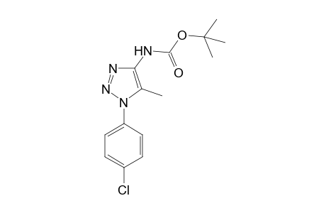 tert-Butyl (1-(4-chlorophenyl)-5-methyl-1H-1,2,3-triazol-4-yl)carbamate