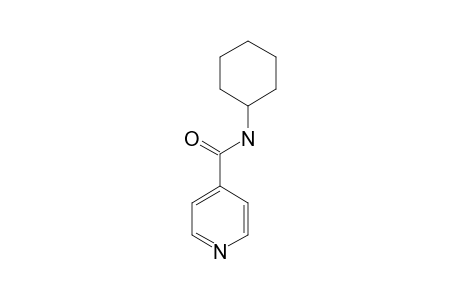 N-CYCLOHEXYLISONICOTINAMIDE