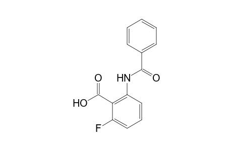 2-Benzoylamino-6-fluorobenzoic acid
