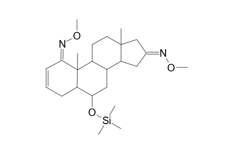 5.ALPHA.-ANDROST-2-ENE-6.ALPHA.-OL-1,16-DIONE(1,16-DI-O-METHYLOXIME-6.ALPHA.-TRIMETHYLSILYL ETHER)