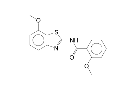 2-METHOXY-N-(4-METHOXY-2-BENZOTHIAZOLYL)BENZAMIDE