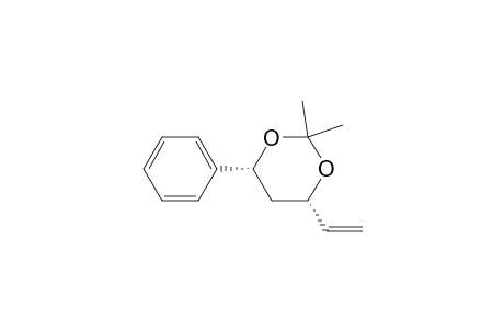 1,3-Dioxane, 4-ethenyl-2,2-dimethyl-6-phenyl-, cis-