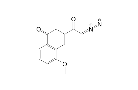 8-Methoxy-4-oxo-1,2,3,4-tetrahydronaphthalene-2-diazoacetone
