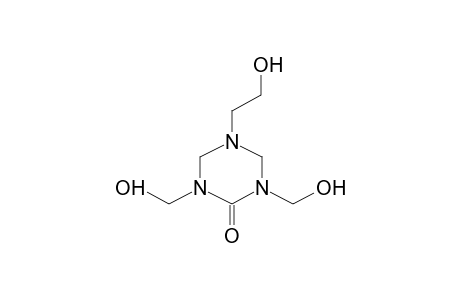 1,3-DIHYDROXYMETHYL-5-(2-HYDROXYETHYL)-1,3,5-TRIAZIN(1H)-2-ONE