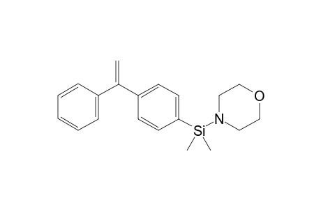 4-{Dimethyl[4-(1-phenylvinyl)phenyl]silyl}morpholine