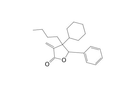 4-Butyl-4-cyclohexyl-4,5-dihydro-3-methylene-5-phenyl-2(3H)-futranone