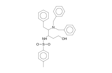 1-Pentanol, 4-(dibenzylamino)-5-phenyl-3-(p-tosylamino)-