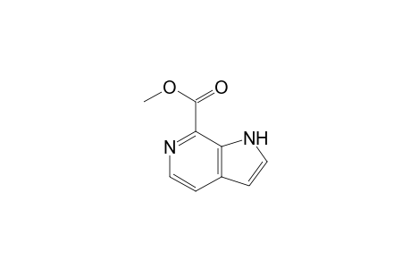 1H-pyrrolo[2,3-c]pyridine-7-carboxylic acid methyl ester