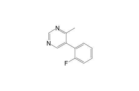 5-(2-Fluorophenyl)-4-methylpyrimidine