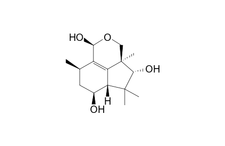 7,10-Dihydroxy-(deacetyl)-dihydrobotrydial-1(10)-ene