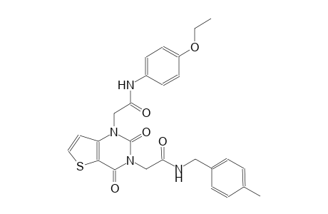 1-[3-(4-ethoxyphenyl)-2-oxopropyl]-3-[4-(4-methylphenyl)-2-oxobutyl]-1H,2H,3H,4H-thieno[3,2-d]pyrimidine-2,4-dione