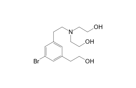 3-Bromophenethylamine N,N,C-tris(hydroxyethyl)