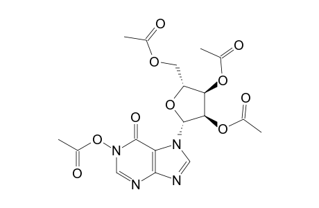 Inosine, 1-(acetyloxy)-, 2',3',5'-triacetate