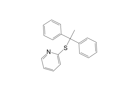 Pyridine, 2-[(1,1-diphenylethyl)thio]-