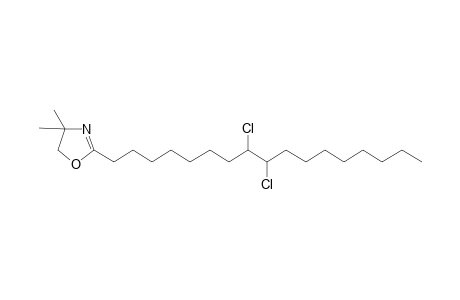 2-Oxazoline, 4,4-dimethyl-2-(8,9-dichloroheptadecyl)-