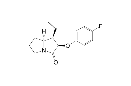 (1R,2R,7AS)-1-ETHENYL-2-(4-FLUOROPHENOXY)-PYRROLIZIDIN-3-ONE