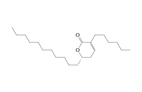 (2S)-5-hexyl-2-undecyl-2,3-dihydropyran-6-one