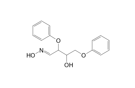 2,4-Diphenoxy-3-hydroxybutanal - oxime