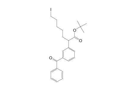 TERT.-BUTYL-2-(3-BENZOYLPHENYL)-7-IODOHEPTANOATE