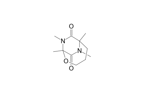 2-Oxa-7,9-diazabicyclo[4.2.2]decane-8,10-dione, 1,6,7,9-tetramethyl-