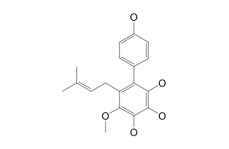 [1,1'-BIPHENYL]-2-(3-METHYL-2-BUTENYL)-3-METHOXY-4,4',5,6-TETRAOL