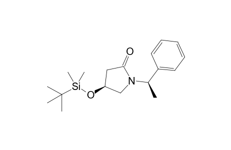 (4S)-4-[tert-butyl(dimethyl)silyl]oxy-1-[(1R)-1-phenylethyl]-2-pyrrolidone