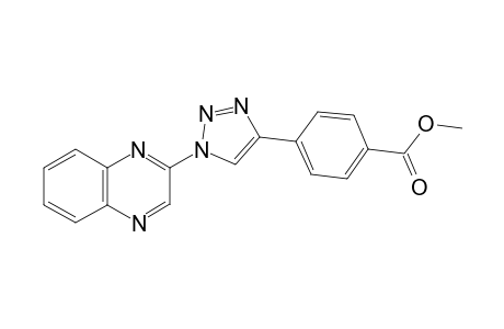 Methyl 4-(1-(quinoxalin-2-yl)-1H-1,2,3-triazol-4-yl)benzoate