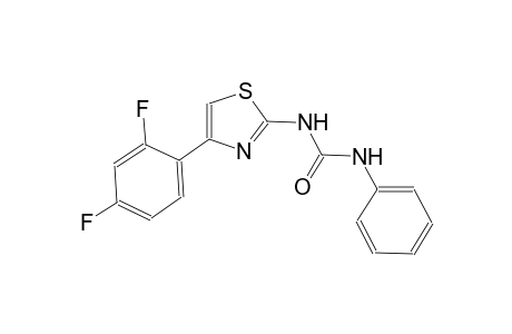 N-[4-(2,4-difluorophenyl)-1,3-thiazol-2-yl]-N'-phenylurea