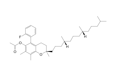 5-(2-FLUOROPHENYL)-2,7,8-TRIMETHYL-2-(4,8,12-TRIMETHYLTRIDECYL)-CHROMAN-6-YL-ACETATE