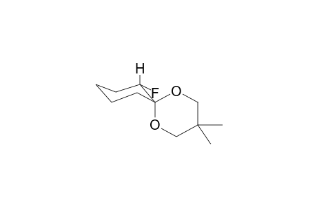 3,3-DIMETHYL-1,5-DIOXA-7-EXO-FLUOROSPIRO[5.5]UNDECANE