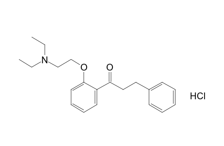 2'-[2-(diethylamino)ethoxy]-3-phenylpropiophenone, hydrochloride