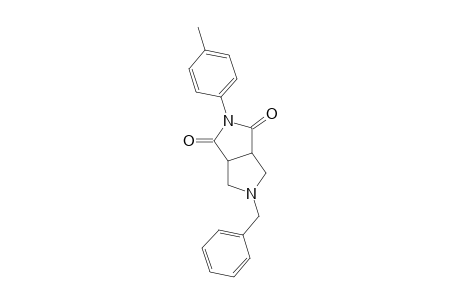 Pyrrolo[3,4-c]pyrrole-1,3(2H,3aH)-dione, tetrahydro-2-(4-methylphenyl)-5-(phenylmethyl)-, cis-