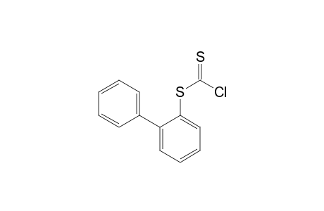 2-Biphenylyl chlorodithioformate