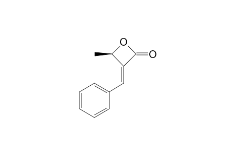 (3R)-(E)-2-Benzylidene-3-methyl.beta.-lactone