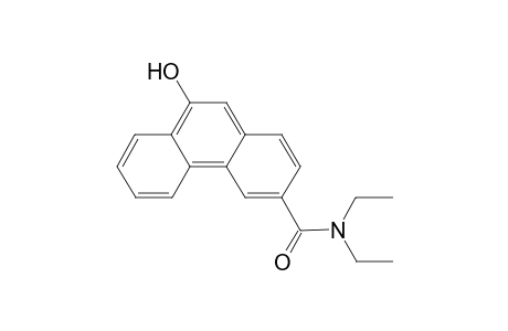 3-(N',N'-Diethylcarboxamido)-9-phenanthrol