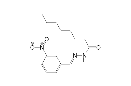 octanoic acid, 2-[(E)-(3-nitrophenyl)methylidene]hydrazide