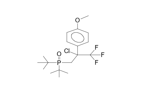 DI-TERT-BUTYL(2-PARA-METHOXYPHENYL-2-CHLORO-3,3,3-TRIFLUOROPROPYL)PHOSPHINOXIDE