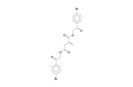 Bis[2-(4-bromophenyl)-2-oxoethyl] 2-methylenesuccinate