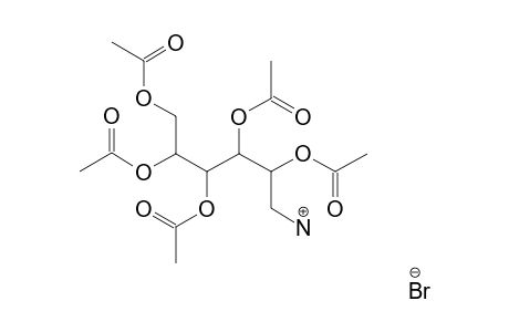 2,3,4,5,6-PENTA-O-ACETYL-1-DEOXY-1-AMINO-D-GLUCITOL-HYDROBROMIDE