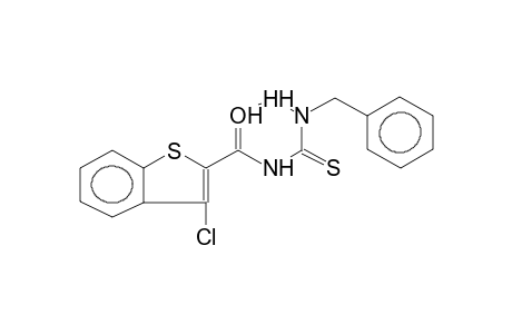 N-(3-CHLORO-2-BENZO[B]THIENOCARBONYL)-N'-BENZYLTHIOUREA